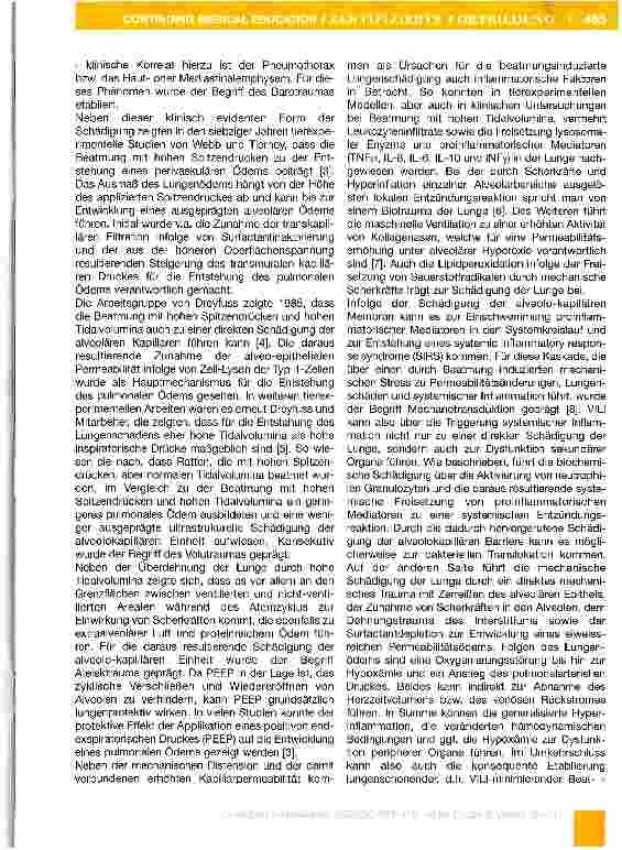 Vorschauseite 2: Lungenschonende Beatmung