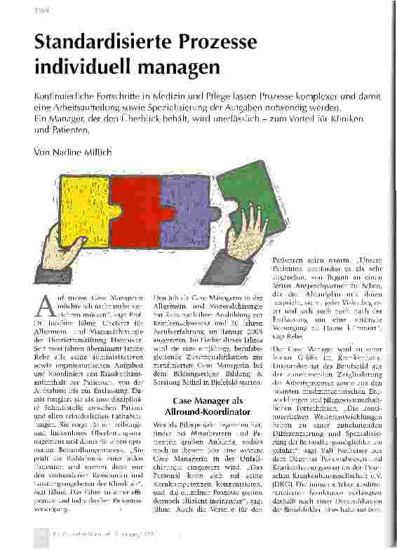 Vorschauseite 1: Standardisierte Prozesse individuell managen
