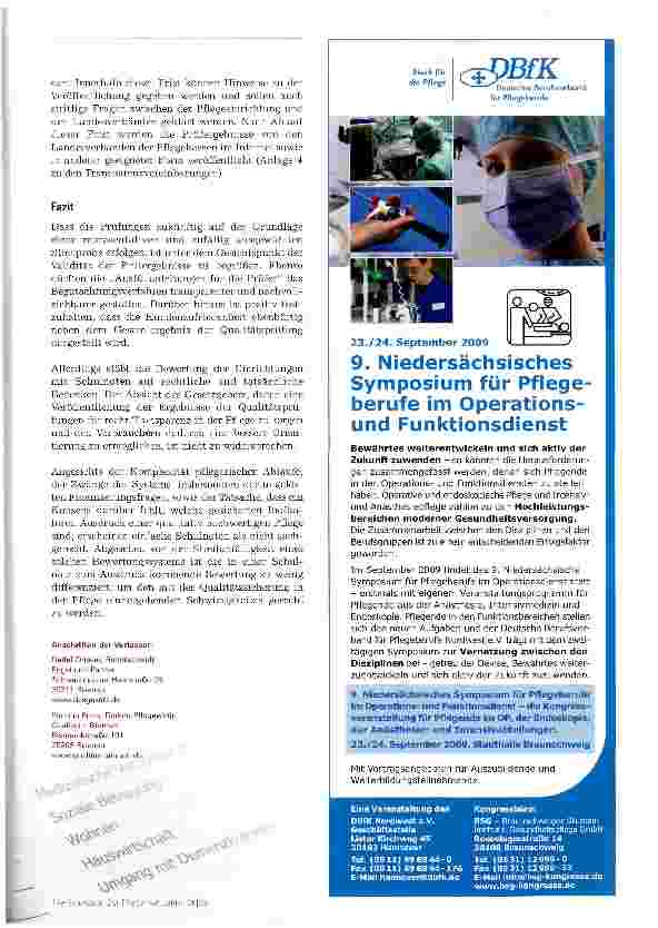 Vorschauseite 4: Verbessern Schulnoten die Qualität der Pflege?