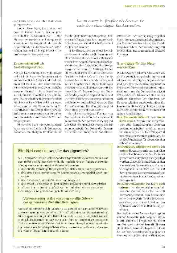 Vorschauseite 2: Zur praktischen Umsetzung von HospizarbeitEin Netzwerk entwickeln