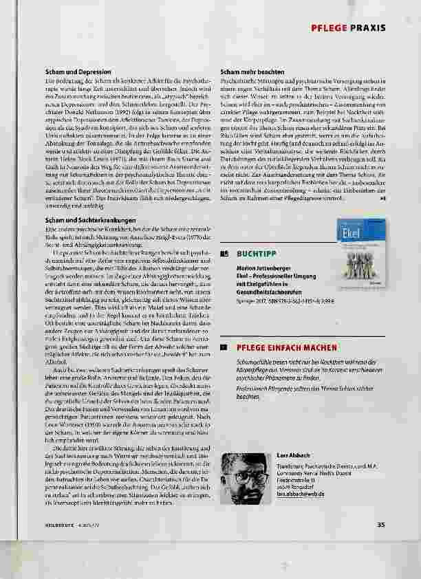 Vorschauseite 2: Scham: Verlegenheit und Peinlichkeit