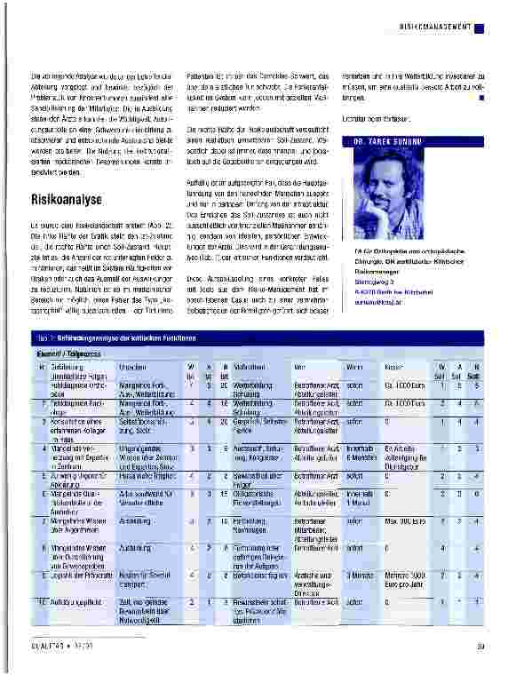 Vorschauseite 3: Fallbeispiel: Risikobeurteilung in der Diagnostik von Knochentumoren