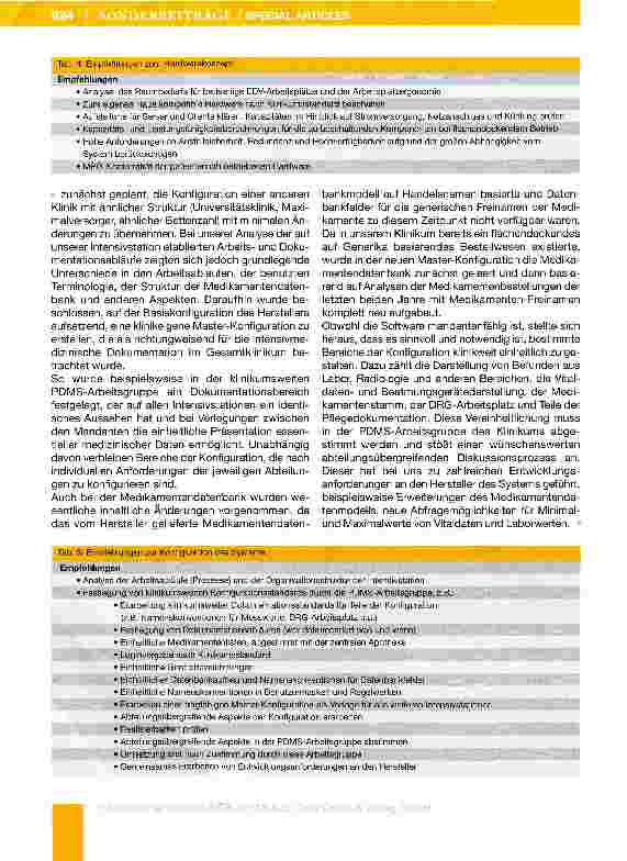 Vorschauseite 6: Konzept zur flächendeckenclen Einführung eines Patientendatenmanagementsystems am Großklinikum - eine interdisziplinäre Herausforderung