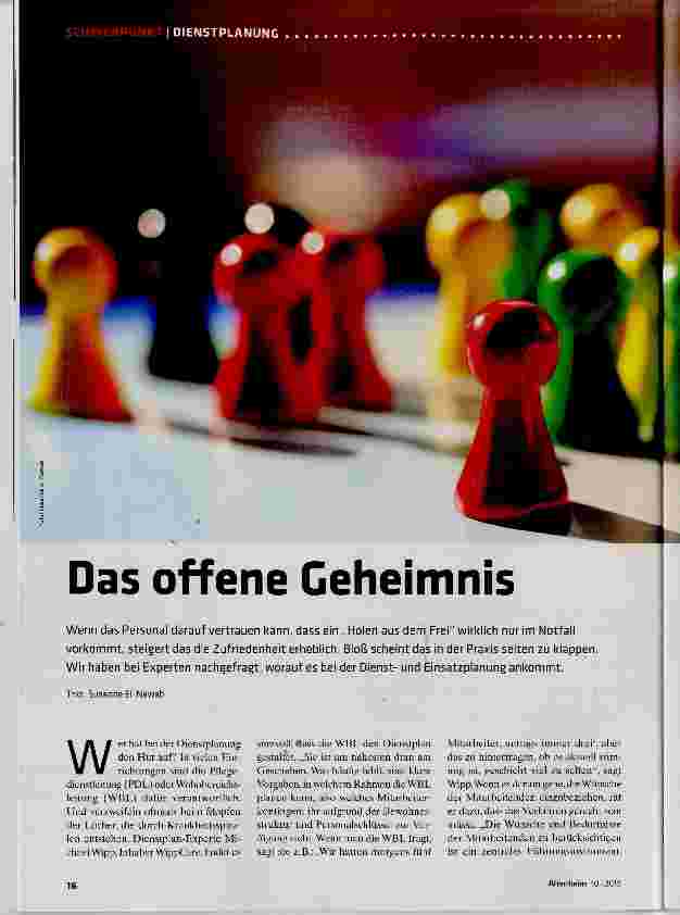 Vorschauseite 1: Das offene Geheimnis