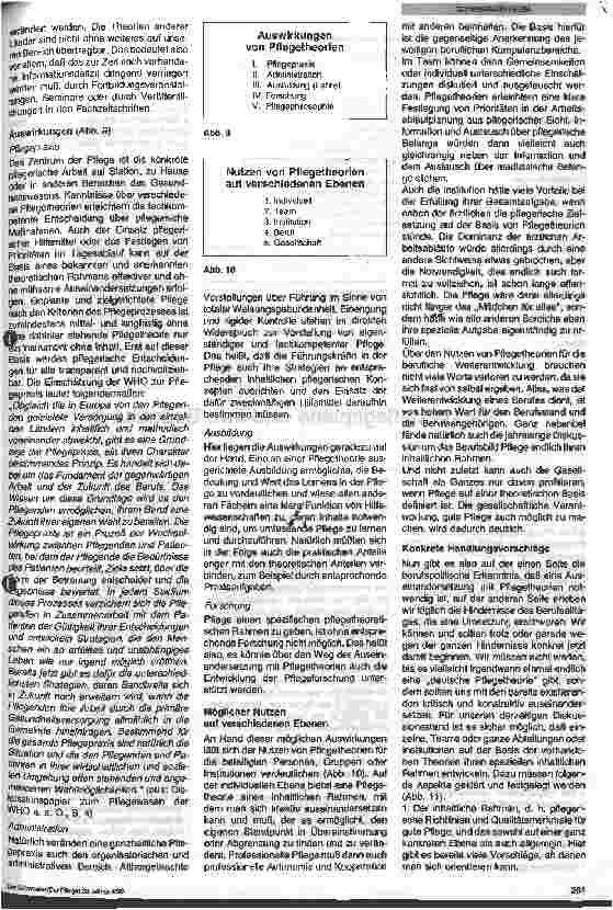 Vorschauseite 6: Pflegetheorien und ihre Bedeutung für die Praxis