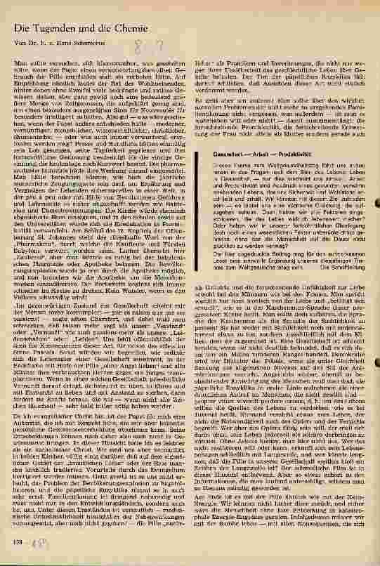 Vorschauseite 1: Die Tugenden und die Chemie