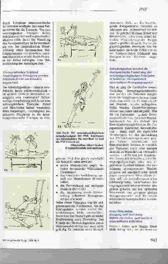 Vorschauseite 3: PNF-Muster ade? - Die PNF-Muster aus spiraldynamischer Sicht