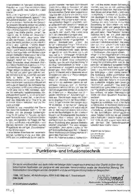 Vorschauseite 2: Der kranke Mensch braucht dringender als der gesunde den personalen Bezug