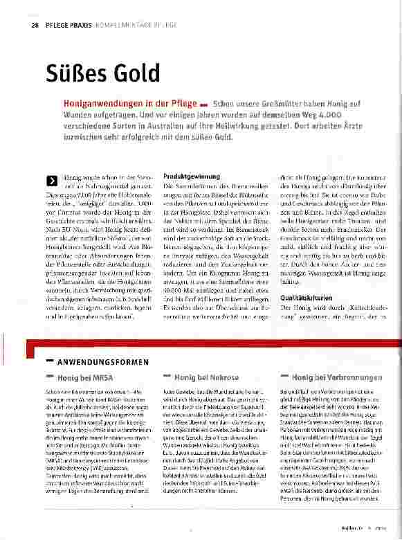 Vorschauseite 1: Süßes Gold