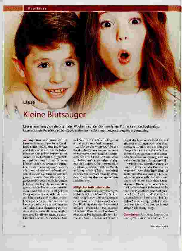 Vorschauseite 1: Kleine Blutsauger