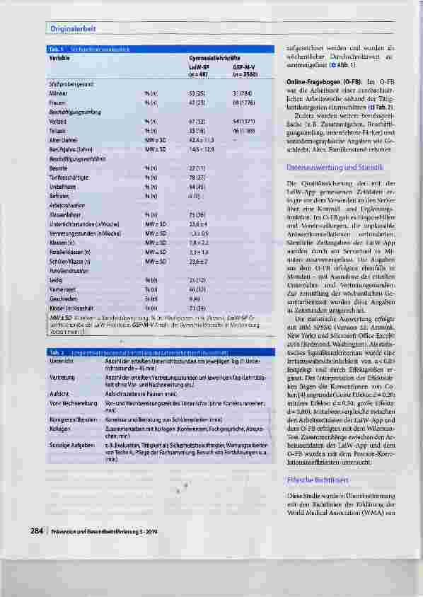 Vorschauseite 4: App-basierte vs. geschätzte Ermittlung der Arbeitszeit von Gymnasiallehrkräften