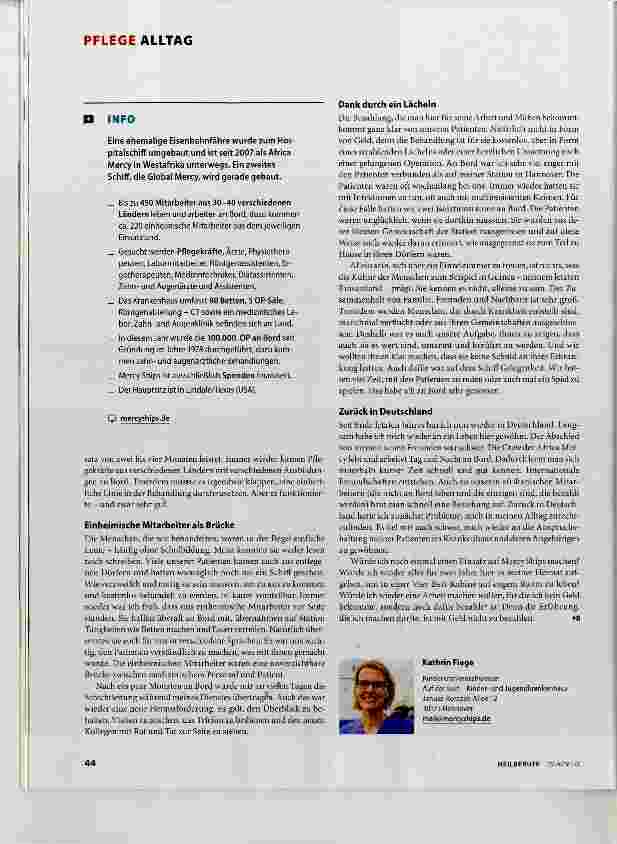Vorschauseite 5: Einsatz in Afrika