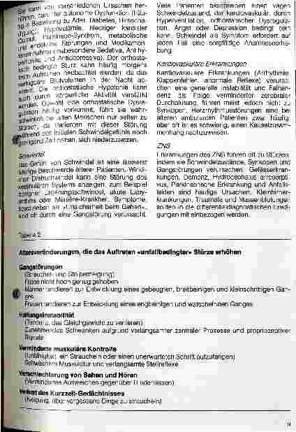 Vorschauseite 3: Einige klinische Überlegungen Der Sturz im Alter