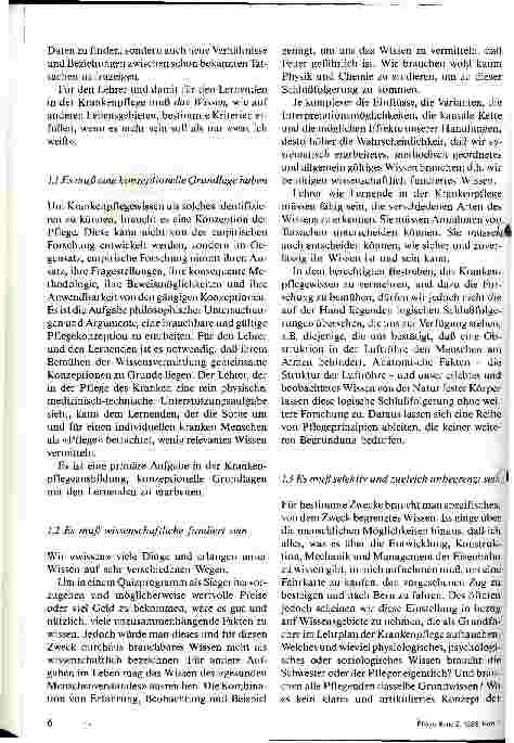 Vorschauseite 2: Forschung als Grundlage für das Lernen und Lehren in der Krankenpflege