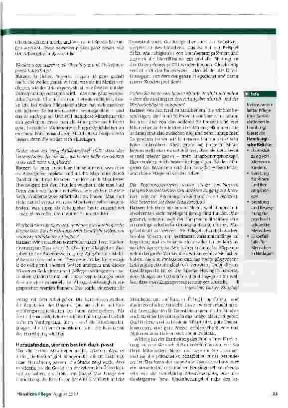 Vorschauseite 2: „Auch Mitarbeiter durch Qualität überzeugen