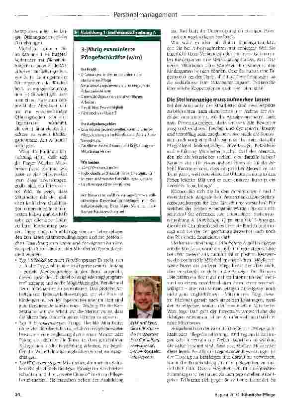 Vorschauseite 3: „Auch Mitarbeiter durch Qualität überzeugen