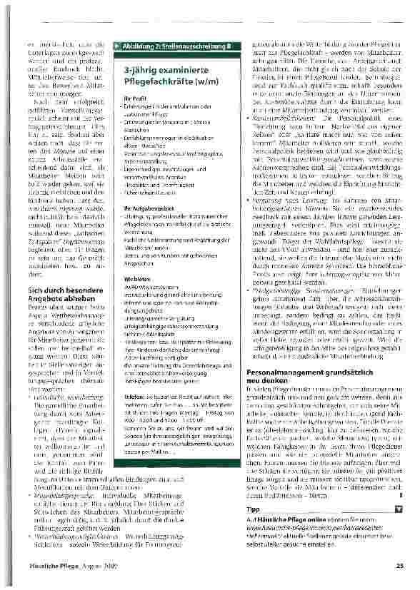Vorschauseite 4: „Auch Mitarbeiter durch Qualität überzeugen