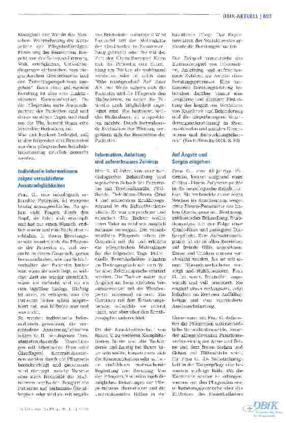 Vorschauseite 2: Beratung durch Pflegende in der Rehabilitation