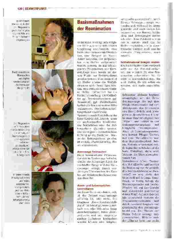 Vorschauseite 3: Im Notfall richtig handeln