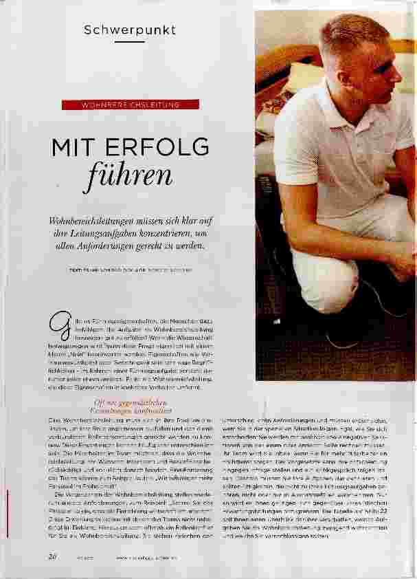 Vorschauseite 1: Mit Erfolg führen