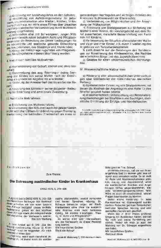 Vorschauseite 2: Deutsche Liga für das Kind in Familie und Gesellschaft (Initiative gegen frühkindliche Deprivation) e. V.