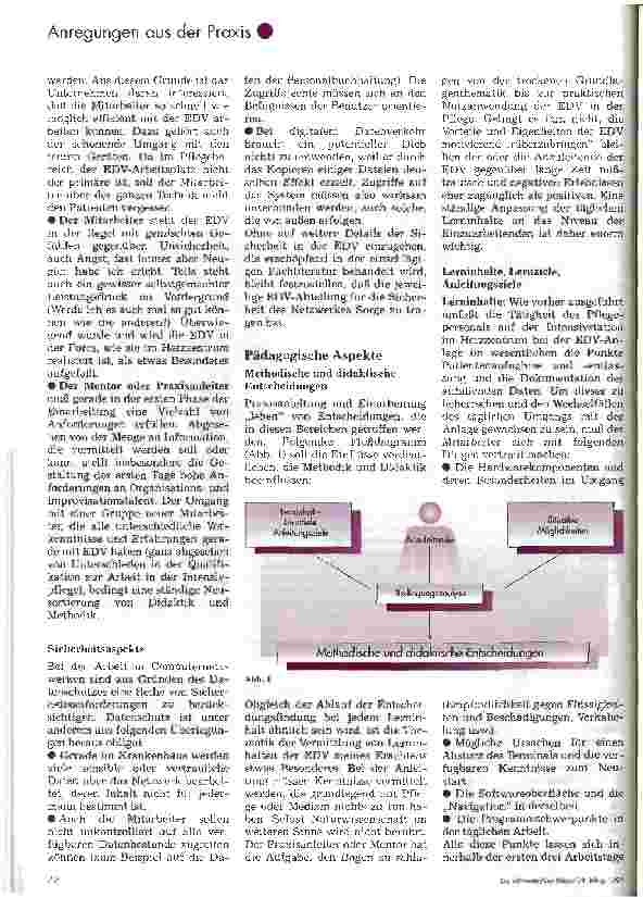 Vorschauseite 3: EDV-Einarbeitung im Herzzentrum Frankfurt/Main