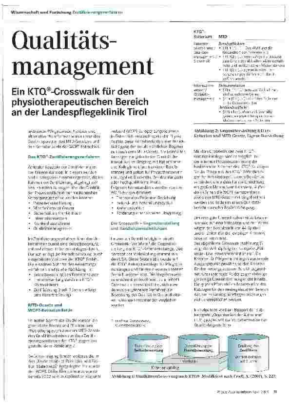Vorschauseite 1: Qualitätsmanagement