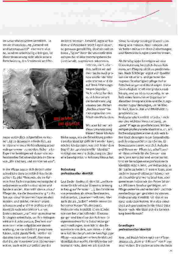 Vorschauseite 2: Der Humus für VisionenProfessionelle Identität aus der Sicht einer Grenzgängerin