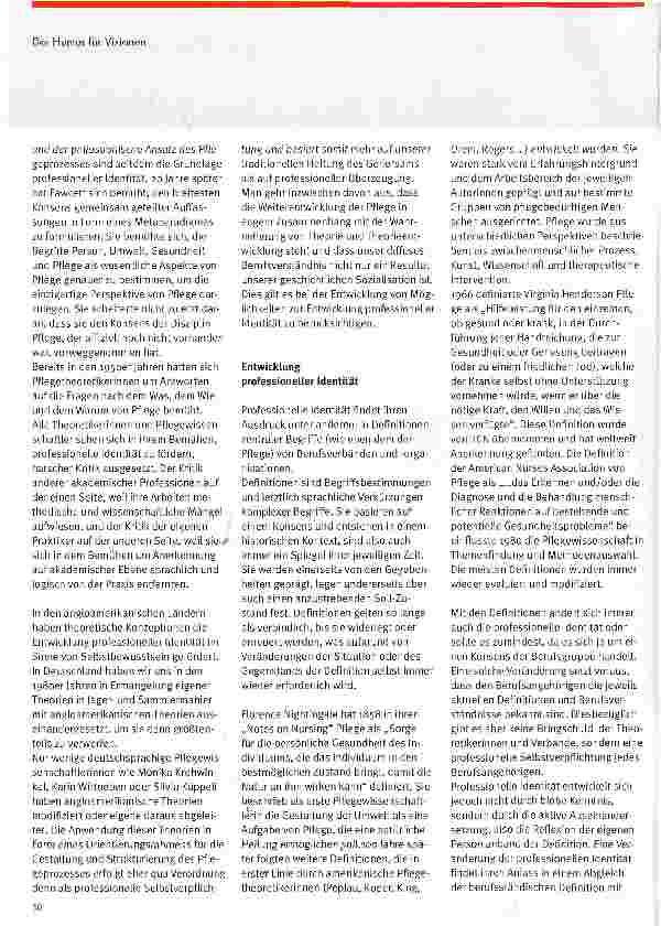 Vorschauseite 3: Der Humus für VisionenProfessionelle Identität aus der Sicht einer Grenzgängerin