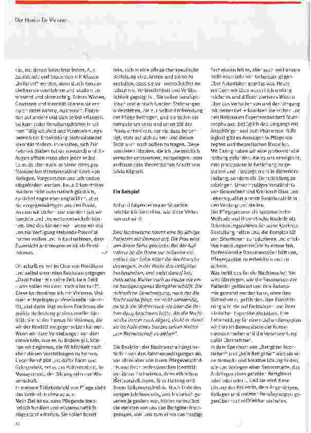 Vorschauseite 5: Der Humus für VisionenProfessionelle Identität aus der Sicht einer Grenzgängerin