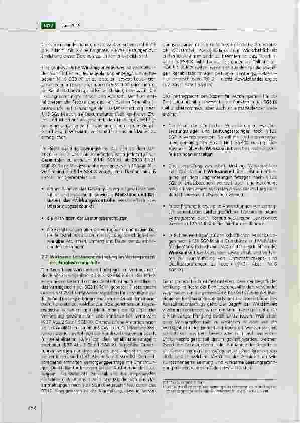 Vorschauseite 2: Wirkung und Wirksamkeit im Recht der Eingliederungshilfe