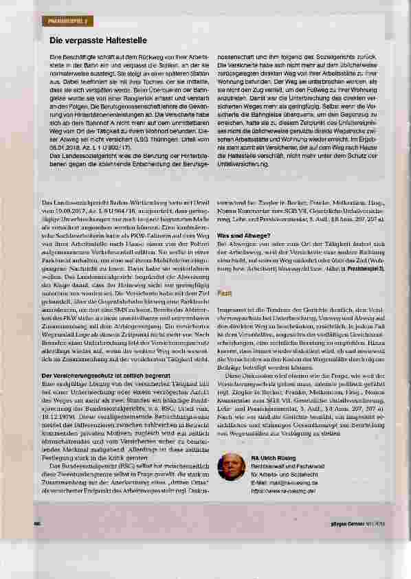 Vorschauseite 5: Auf dem Weg zur Arbeit