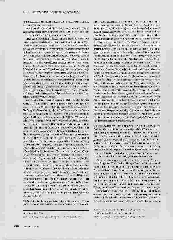 Vorschauseite 5: Der Personalrat - Kontrolleur der Verwaltung?