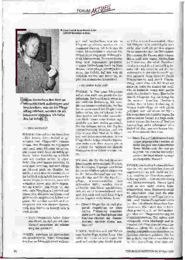 Vorschauseite 2: Die Kosten-Nutzen-Diskussion hat eine unerträgliches Ausmaß angenommen