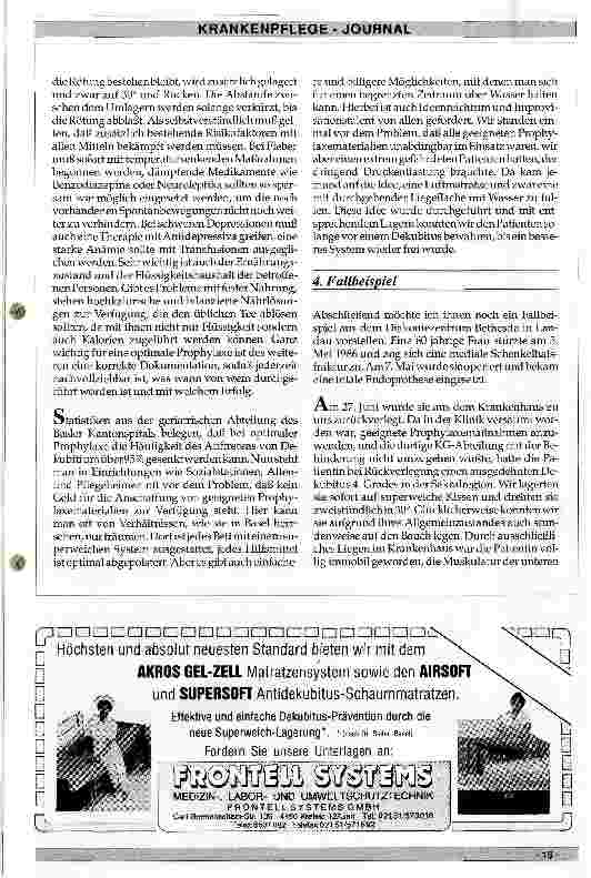 Vorschauseite 6: Pathophysiologie von Dekubitalulcera und ihre Prophylaxe