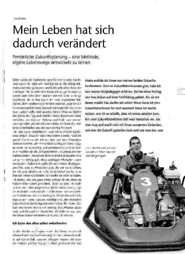 Vorschauseite 1: Mein Leben hat sich dadurch verändert