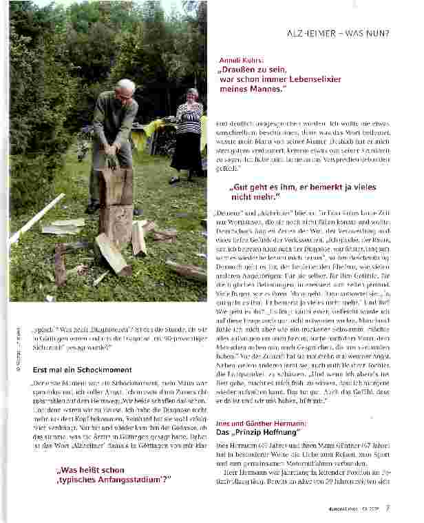 Vorschauseite 2: Diagnose „Alzheimer