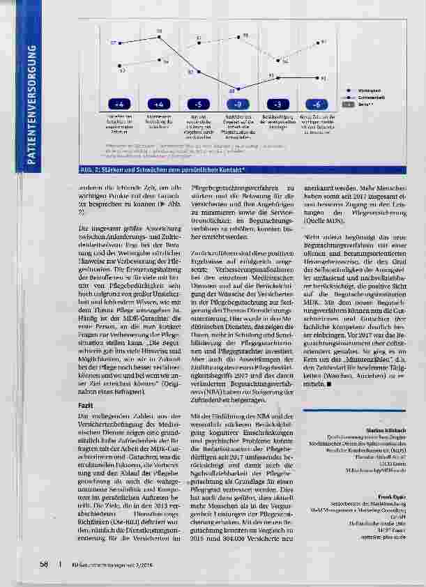 Vorschauseite 3: Pflegebegutachtung auf einem hohen Niveau