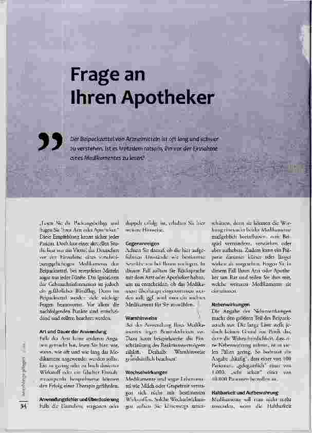 Vorschauseite 3: 7 Fragen zur Gürtelrose