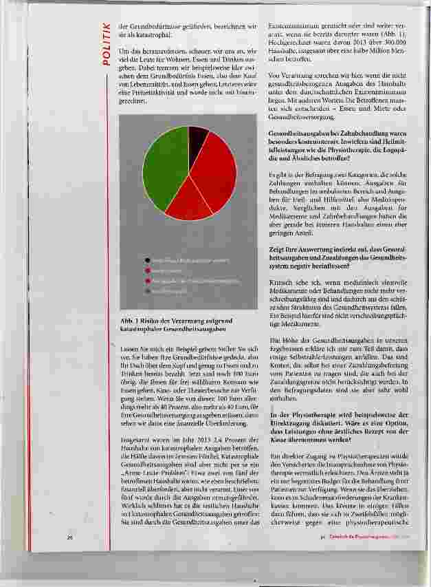 Vorschauseite 3: Katastrophale Gesundheitsausgaben