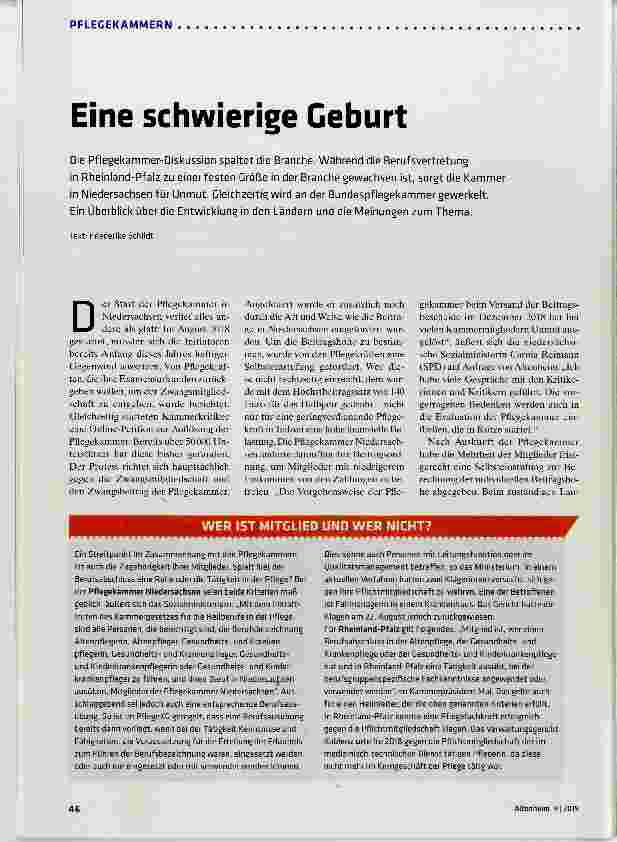 Vorschauseite 1: Eine schwierige Geburt