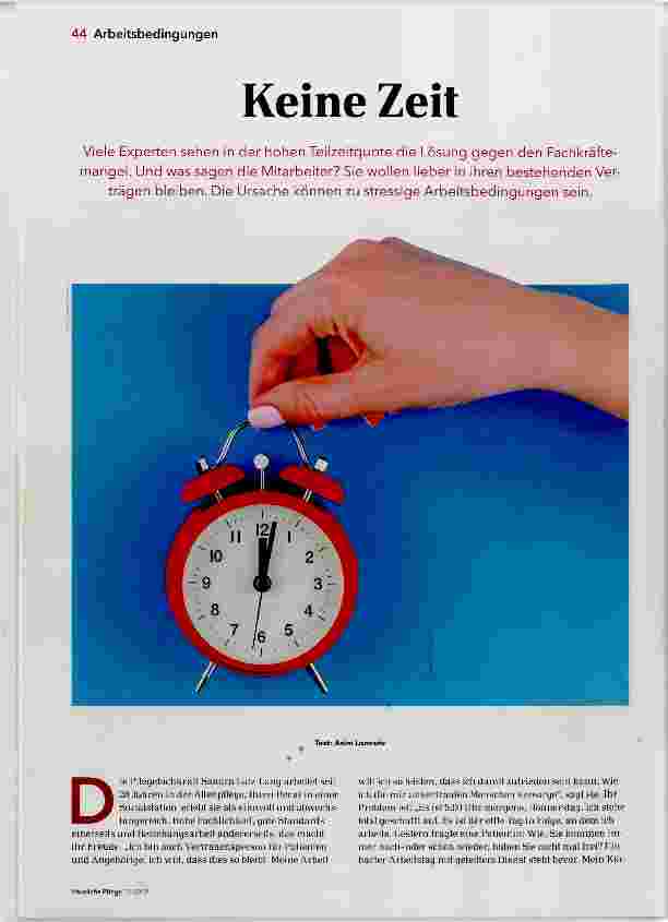 Vorschauseite 1: Keine Zeit