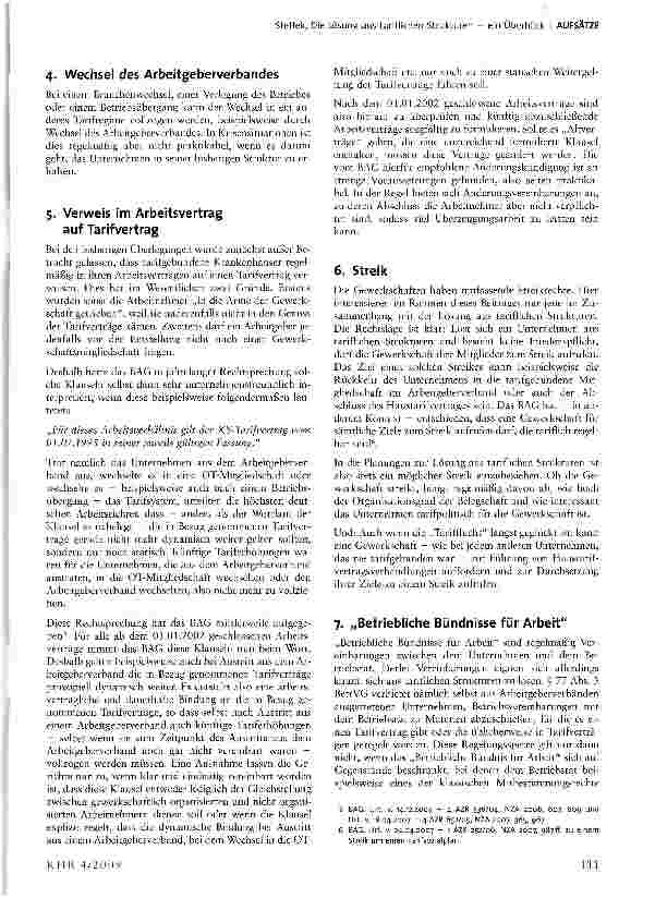 Vorschauseite 3: Die Lösung aus tariflichen Strukturen - ein Überblick