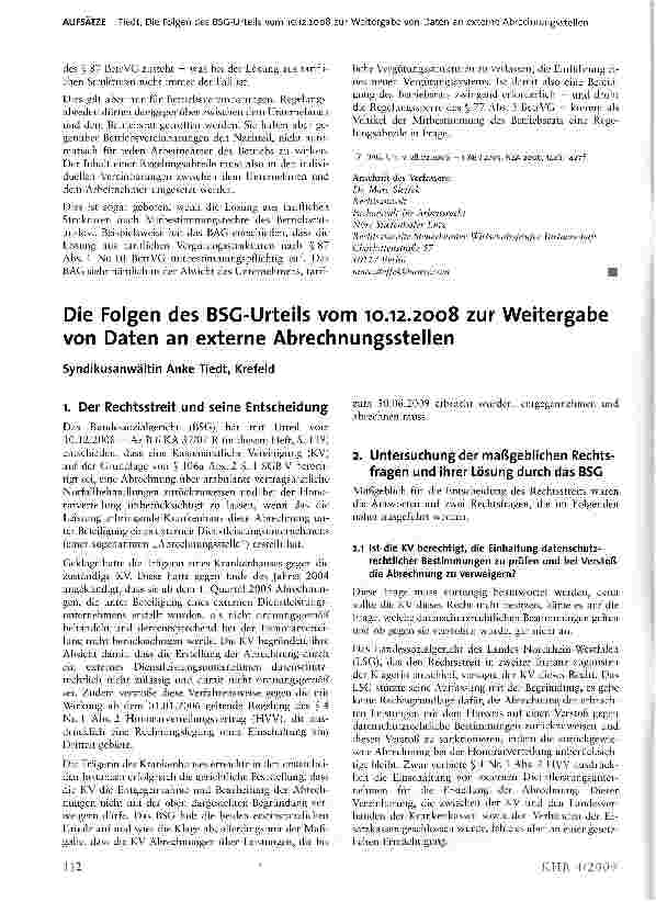 Vorschauseite 4: Die Lösung aus tariflichen Strukturen - ein Überblick