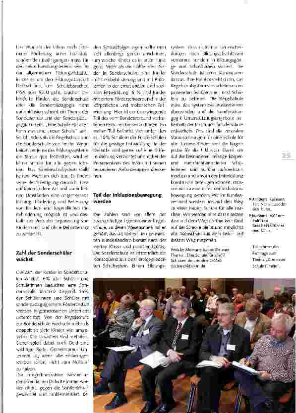 Vorschauseite 2: Eine neue Schule für alle