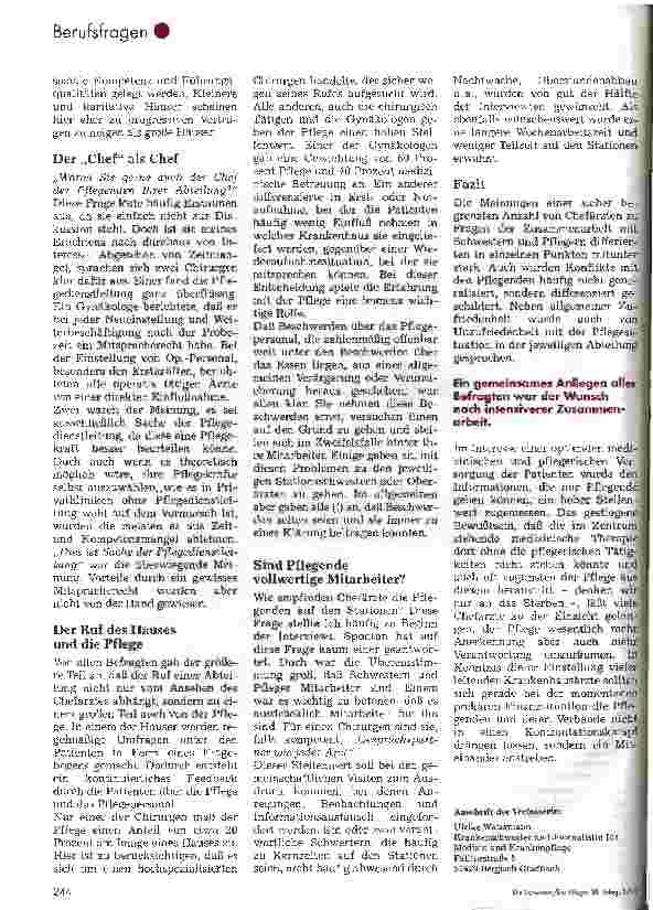 Vorschauseite 4: Er da oben, wir da unten? -2. Teil: Ein Nebenund Miteinander scheint möglich-
