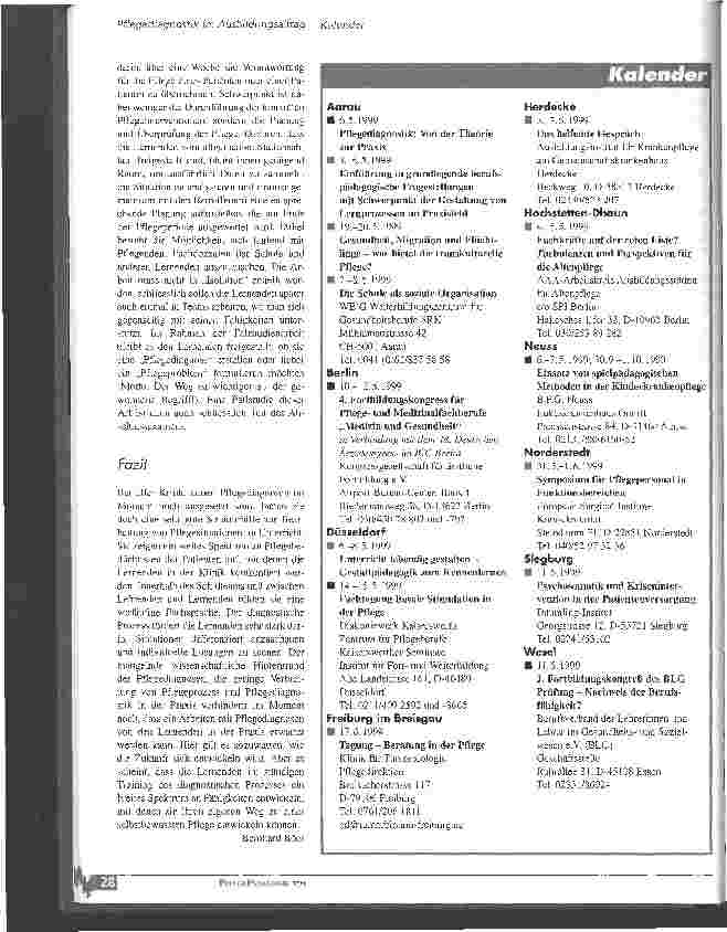 Vorschauseite 4: Erfahrungen mit Pflegediagnostik im Ausbildungsalltag