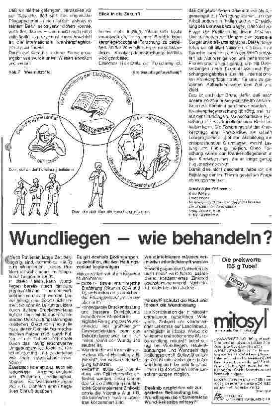 Vorschauseite 4: Forschung in der Krankenpflege - Brauchen wir sie?