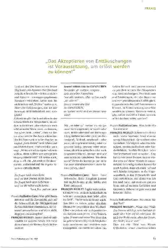 Vorschauseite 2: Sich mit Schwachheit auseinanderzusetzen ist Schwerstarbeit!