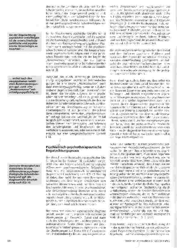 Vorschauseite 2: Unfall, Haftpflicht, Psychische Erkrankungen, BegutachtungDie Bedeutung des „Psychopathy-Konzeptes in der Begutachtung von psychischen Unfallschäden